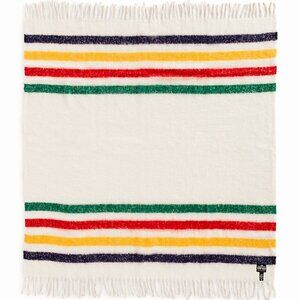 Hudson's Bay Throw with HBC Stripes